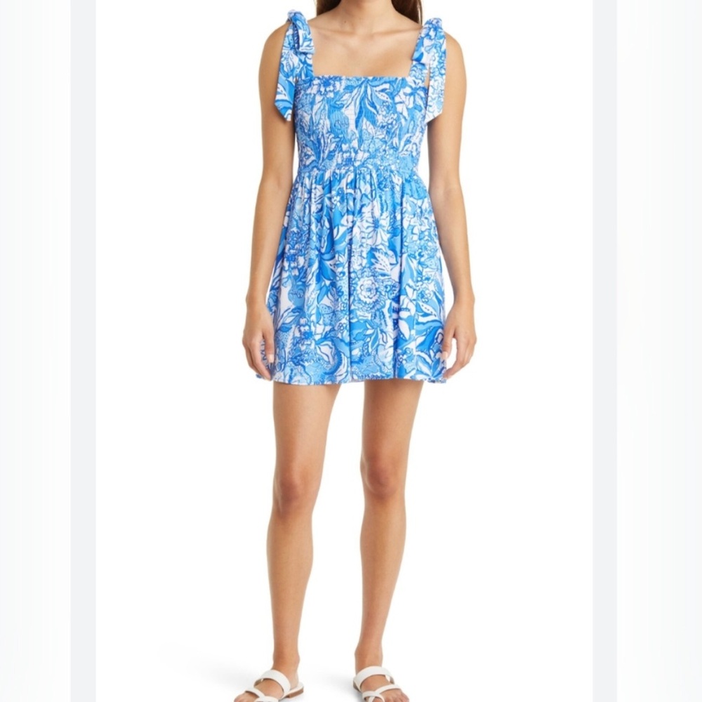 Lilly Pulitzer Rivera Smocked Romper